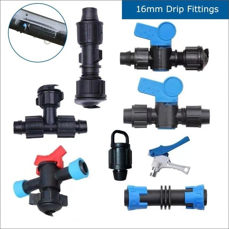 16 hli PE Drip Irrigation Fittings